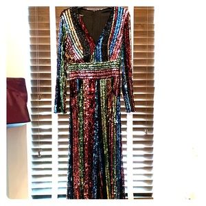 Stunning sequin romper